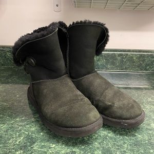 Ladies Ugg Boots Size 8 Black